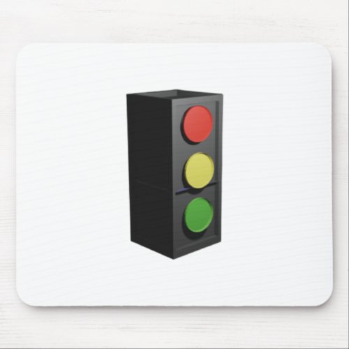 Traffic Light 3d Model Mouse Pad