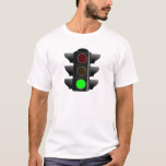 Traffic Light Green T-shirt at Zazzle