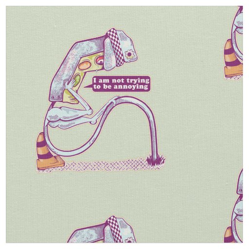 Traffic light looking sad fabric