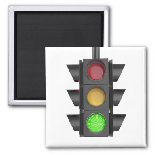 Traffic light magnet