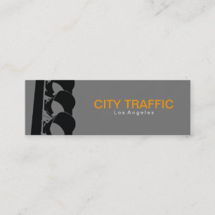 Traffic Light Mini Business Card