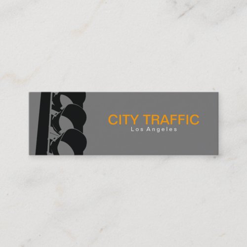 Traffic Light Mini Business Card
