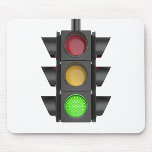 Traffic light mouse pad
