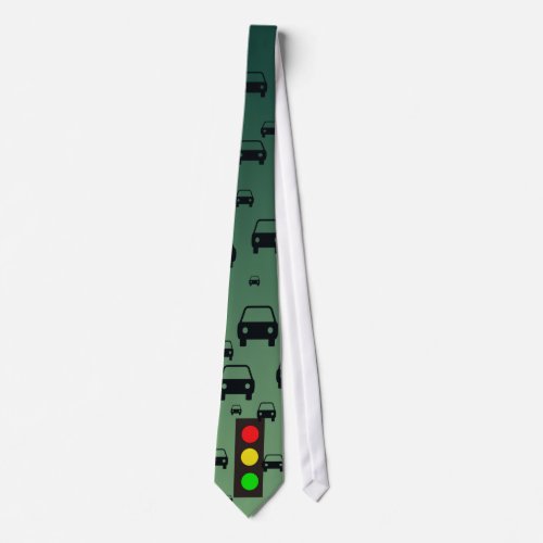 Traffic light neck tie