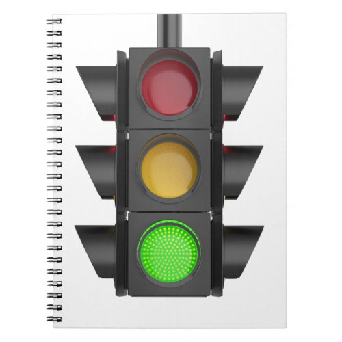 Traffic light notebook