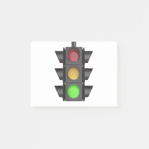 Traffic light post_it notes