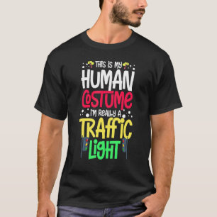 Traffic Light Sign Green Yellow Red Stop Stoplight T-Shirt