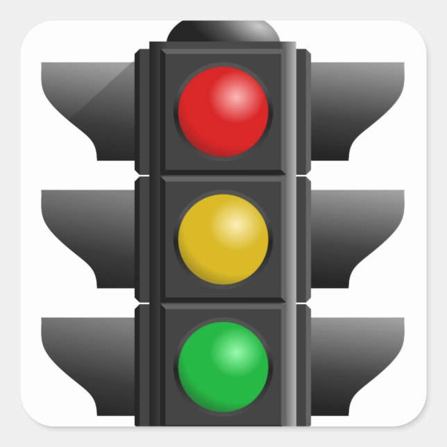 Traffic Light Sticker (Front)