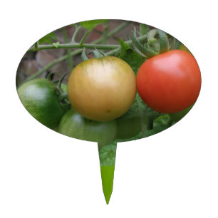 Traffic Light Tomatoes Cake Pick