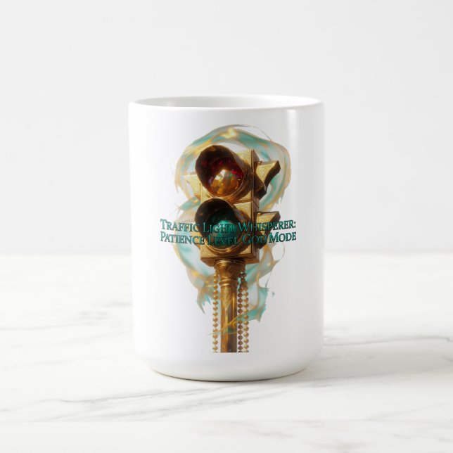 Traffic Light Whisperer T Shirt Coffee Mug (Center)