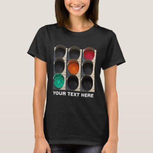 Traffic lights black T-Shirt
