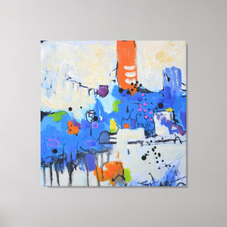 Traffic lights canvas print