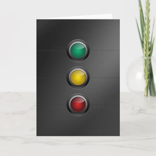 Green And Red Traffic Light Cards Zazzle