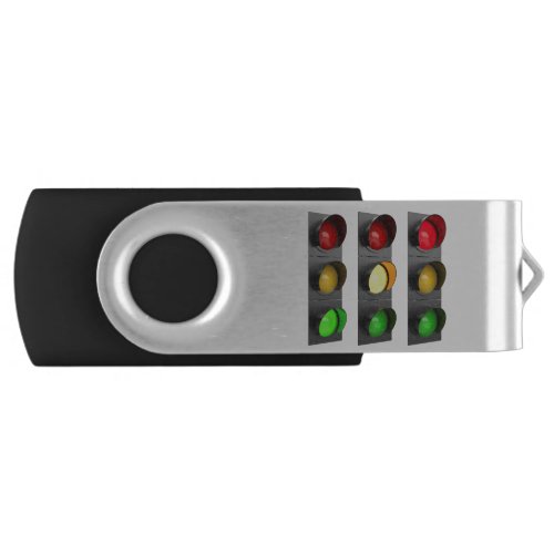 Traffic lights flash drive