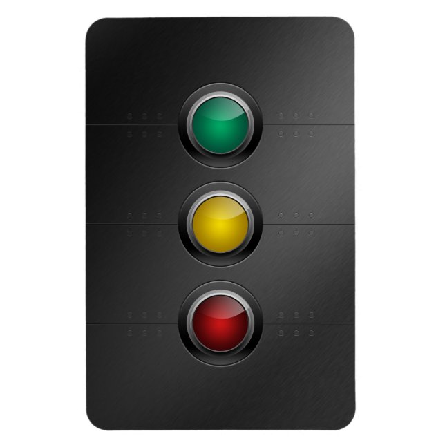 Traffic Lights Magnet (Vertical)