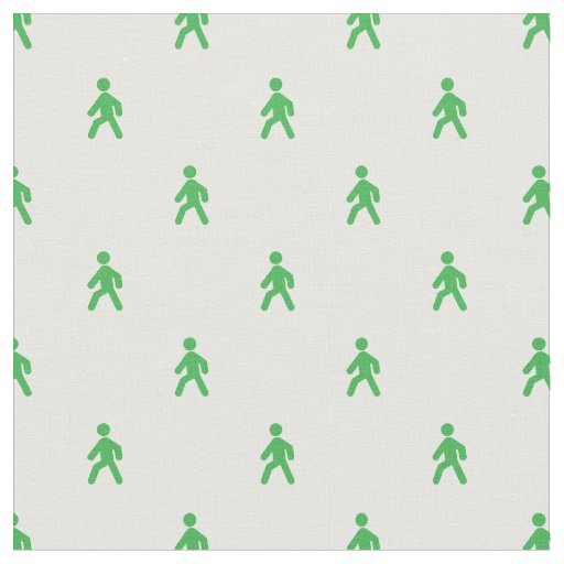 Traffic Lights Man Fabric