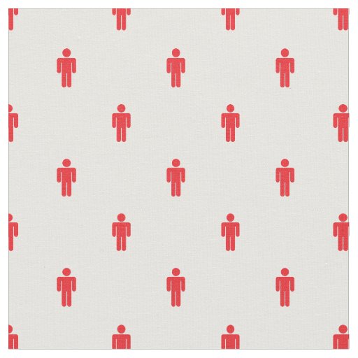 Traffic Lights Man Fabric