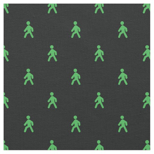 Traffic Lights Man Fabric