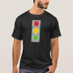Traffic Lights Red Green Amber T-shirt at Zazzle