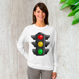 Traffic Lights Red Yellow Green Signal T-Shirt