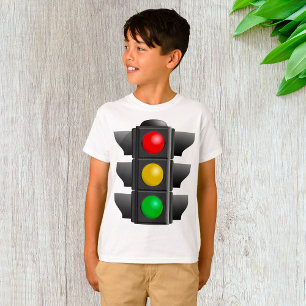 Traffic Lights Red Yellow Green Signal T-Shirt