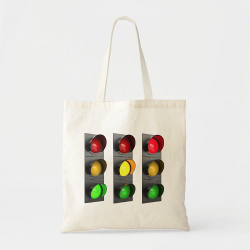 Traffic lights tote bag