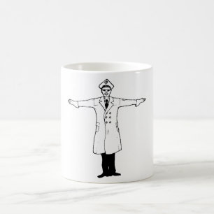 Traffic Officer Color Morph Mug