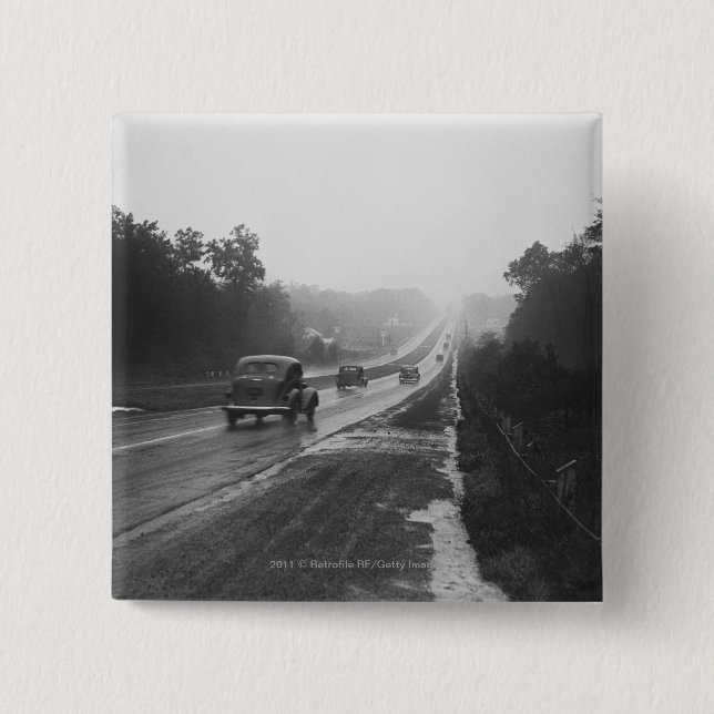 Traffic on highway button (Front)