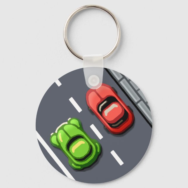 Traffic Rush Keychain (Front)