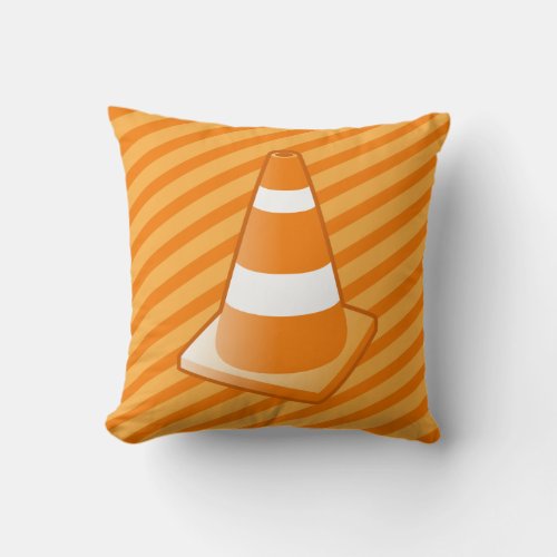 Traffic Safety Cone Pillow