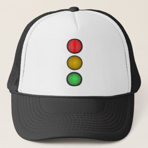 Traffic Signal Light Halloween Group Costume Idea Trucker Hat