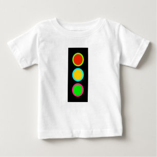 Traffic Signal Stop-Caution-Go Mod Stop Light Fun Baby T-Shirt