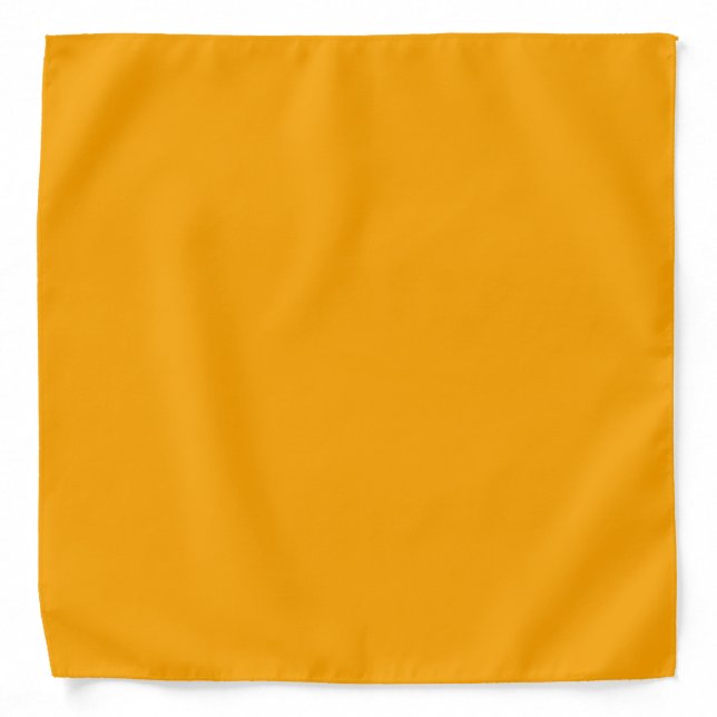 Traffic Yellow Accent Decor You Can Customize Bandana (Front)