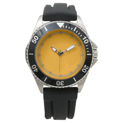 Traffic Yellow Accent Decor You Can Customize Watch