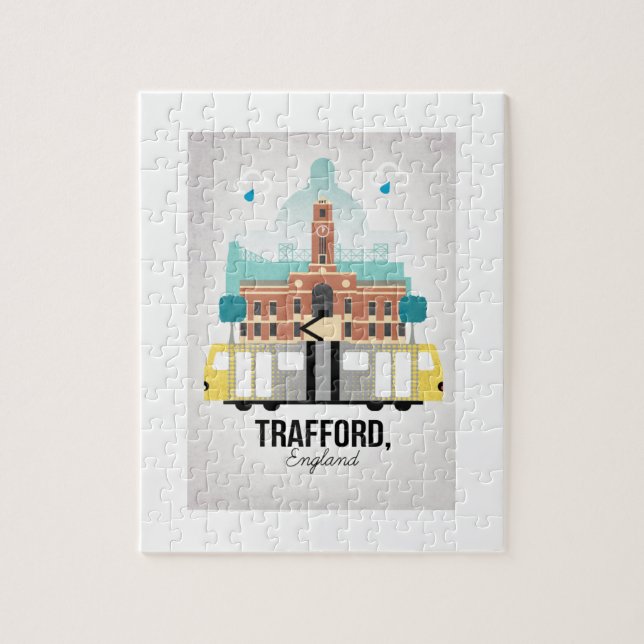 TRAFFORD, MANCHESTER JIGSAW PUZZLE (Vertical)