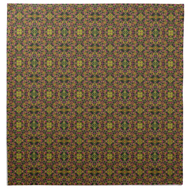 Trafford Sun Berry Cloth Napkin (Front)