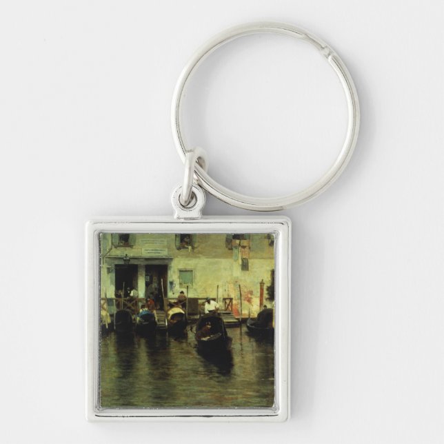 Traghetto della Maddalena, 1887 Keychain (Front)