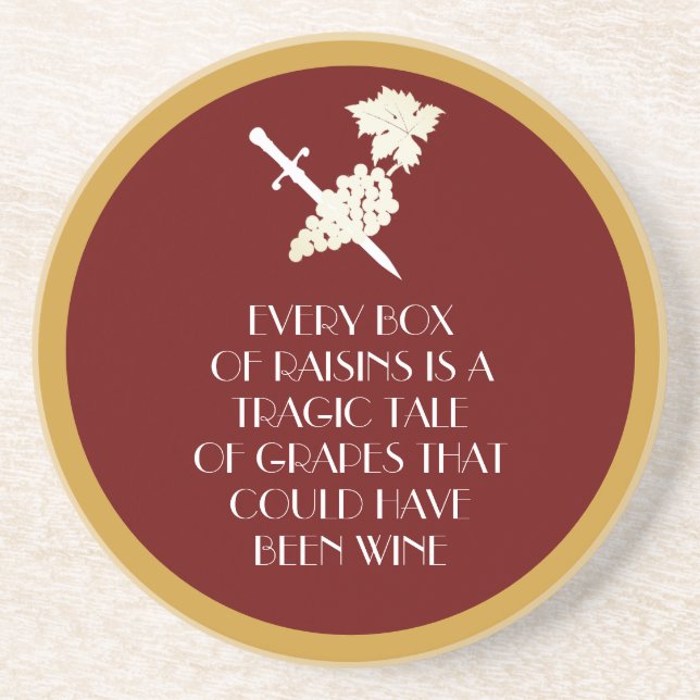 Tragic Story Coaster (Front)