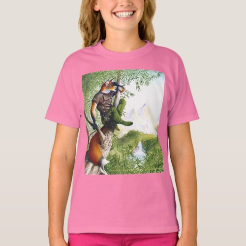 Trail Blazing Fox t_shirt