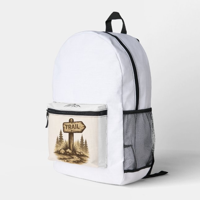Trail Boss Graphic Backpack - Outdoor (Back Corner Right)