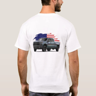 Trail Boss patriotic truck American Flag T-Shirt