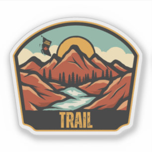 Trail, British Columbia Sticker