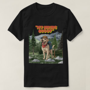 Trail Buddy – Hiking Labrador Adventure T-Shirt