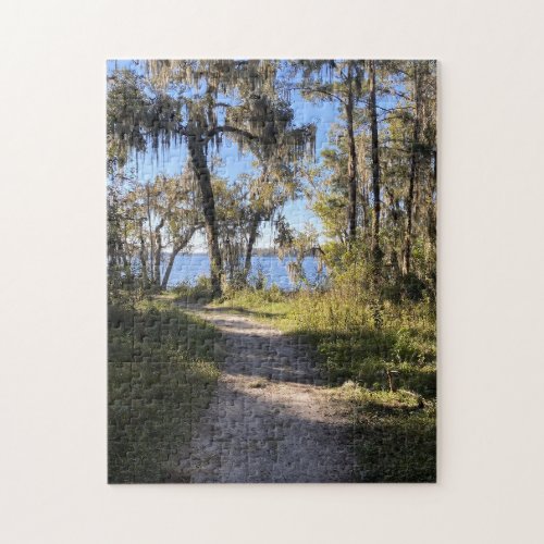 Trail by the River Jigsaw Puzzle
