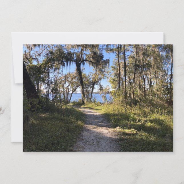 Trail by the River Note Card (Front)