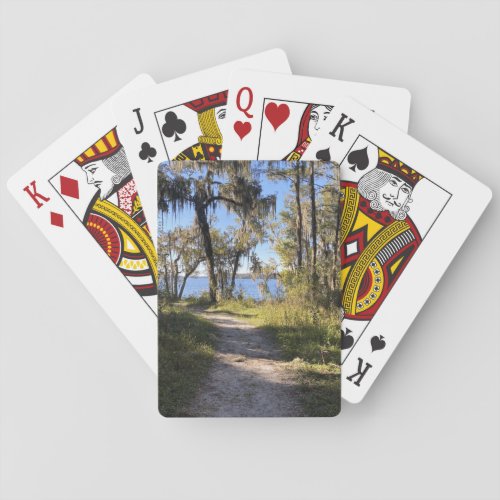 Trail by the River Playing Cards