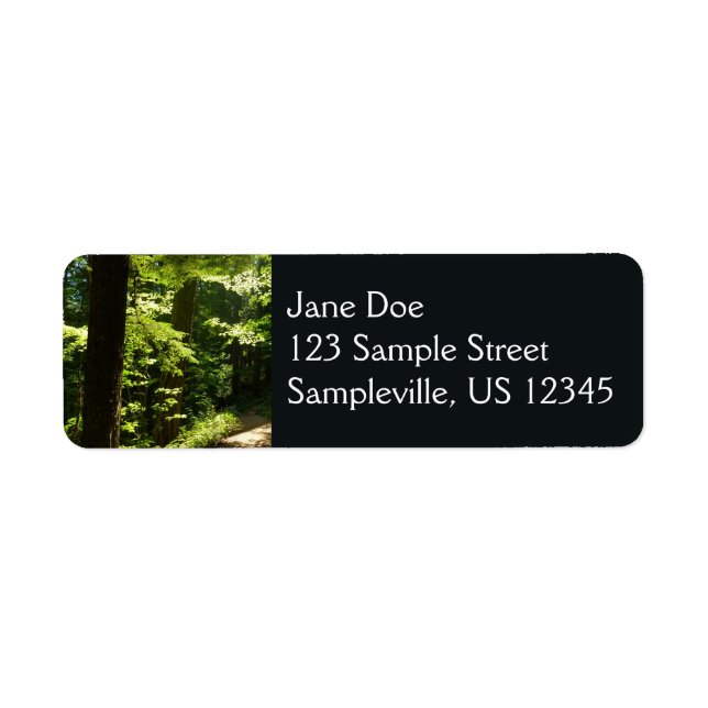 Trail from Silver Falls Label (Front)