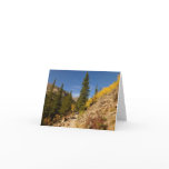 Trail from the Loch at Rocky Mountains Card