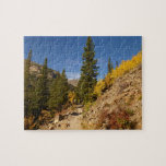 Trail from the Loch at Rocky Mountains Jigsaw Puzzle