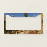 Trail from the Loch at Rocky Mountains License Plate Frame